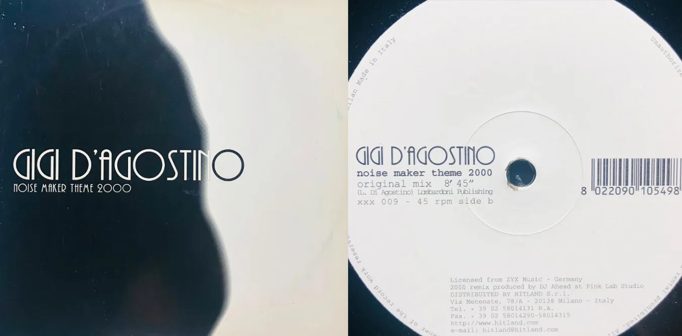 Gigi D'Agostino – Noise Maker Theme 2000